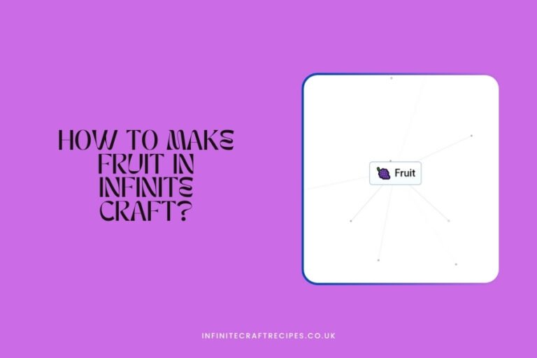 How to make Fruit in Infinite Craft featured image with a Fruit icon and title