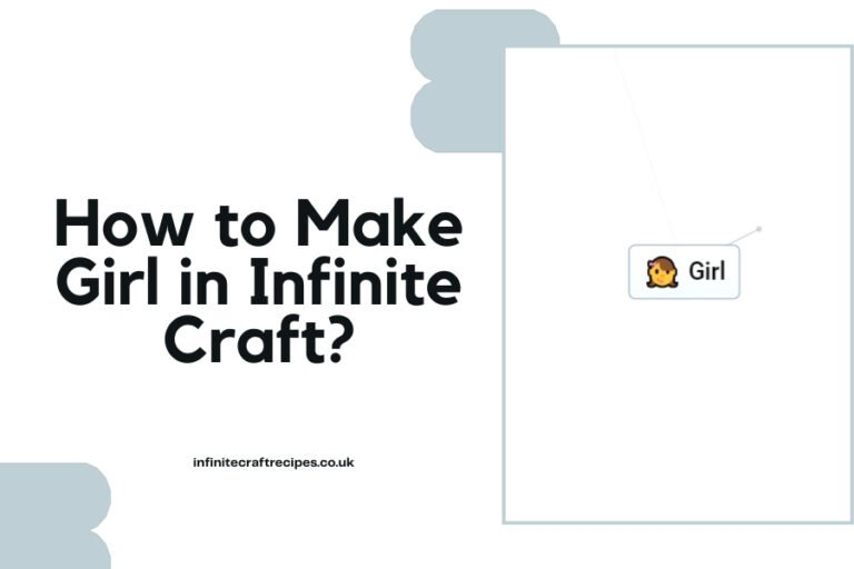 How to make Girl in Infinite Craft guide with emoji representing a girl character.