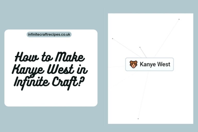 How to Make Kanye West in Infinite Craft featured image showing a title and Kanye West element.