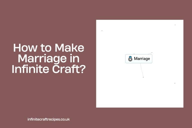 How to Make Marriage in Infinite Craft - Guide with Diagram