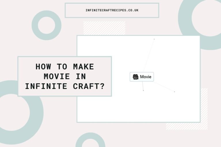 How to make movie in Infinite Craft guide.