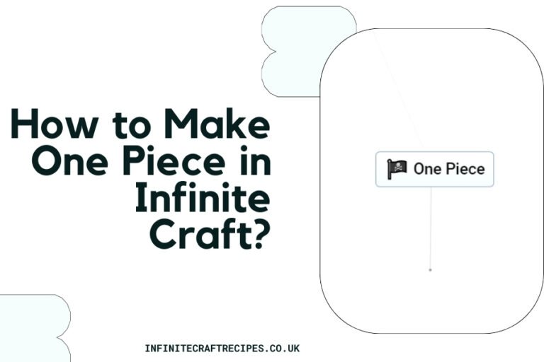 How to Make One Piece in Infinite Craft? - Featured Image with the One Piece element