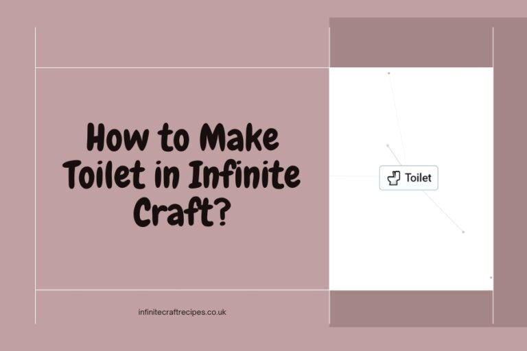 How to Make Toilet in Infinite Craft - A step-by-step guide with crafting instructions.