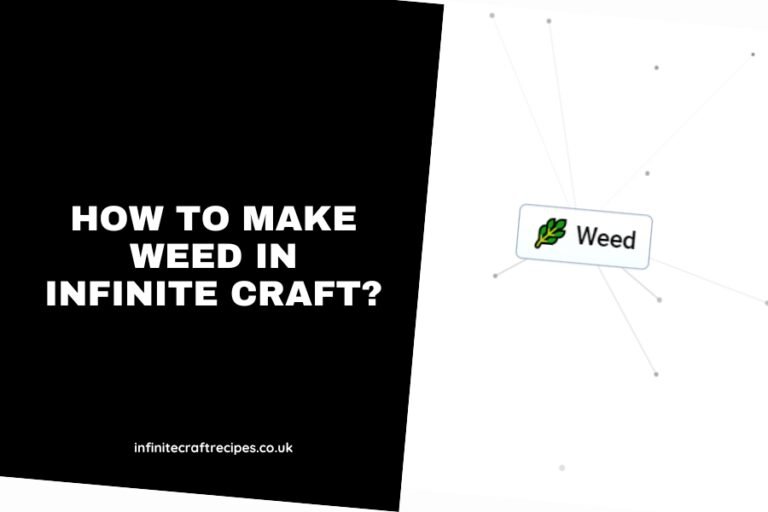 How to Make Weed in Infinite Craft - Featured Image showing the Weed crafting element in the game.