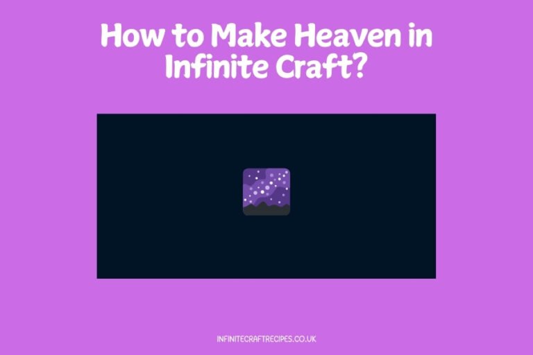 Illustration of a starry sky in Infinite Craft for creating Heaven