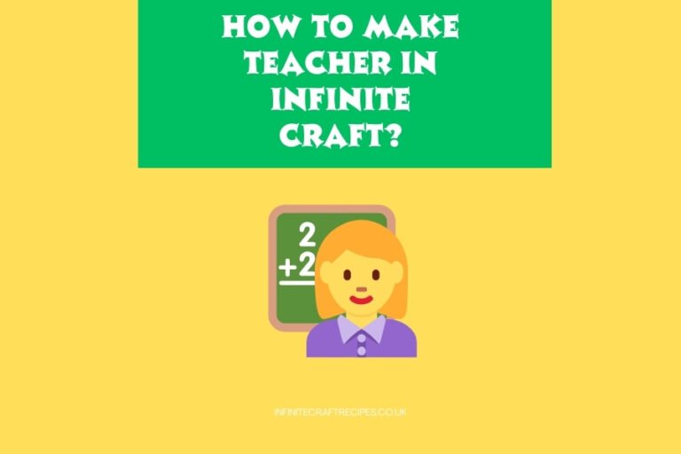 Illustration of a teacher with a chalkboard, representing how to make Teacher in Infinite Craft.